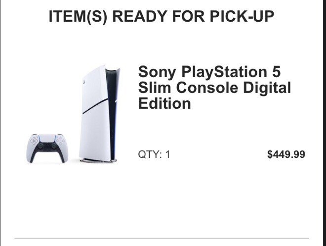 Sony PS5 Slim Digital Edition 1TB – Trade For Xbox Series X Digital. White One