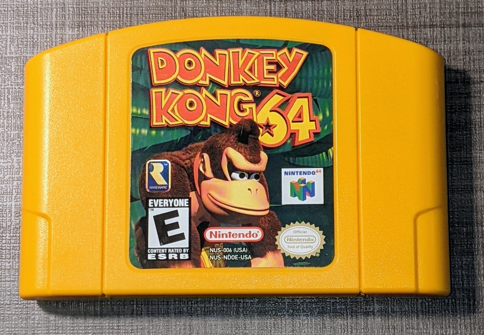 Nintendo 64 N64 Jungle Green Donkey Kong Console Bundle W/ Expansion Pak Tested
