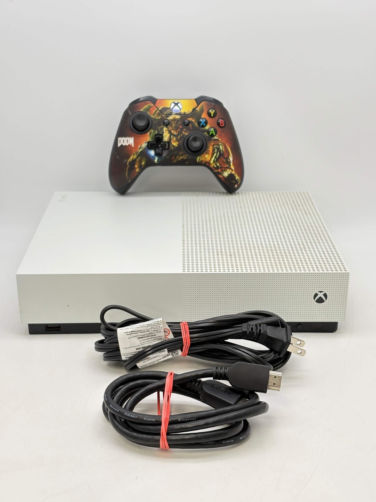 Microsoft Xbox One S 1681 w/ Controller HDMI & Power Cable