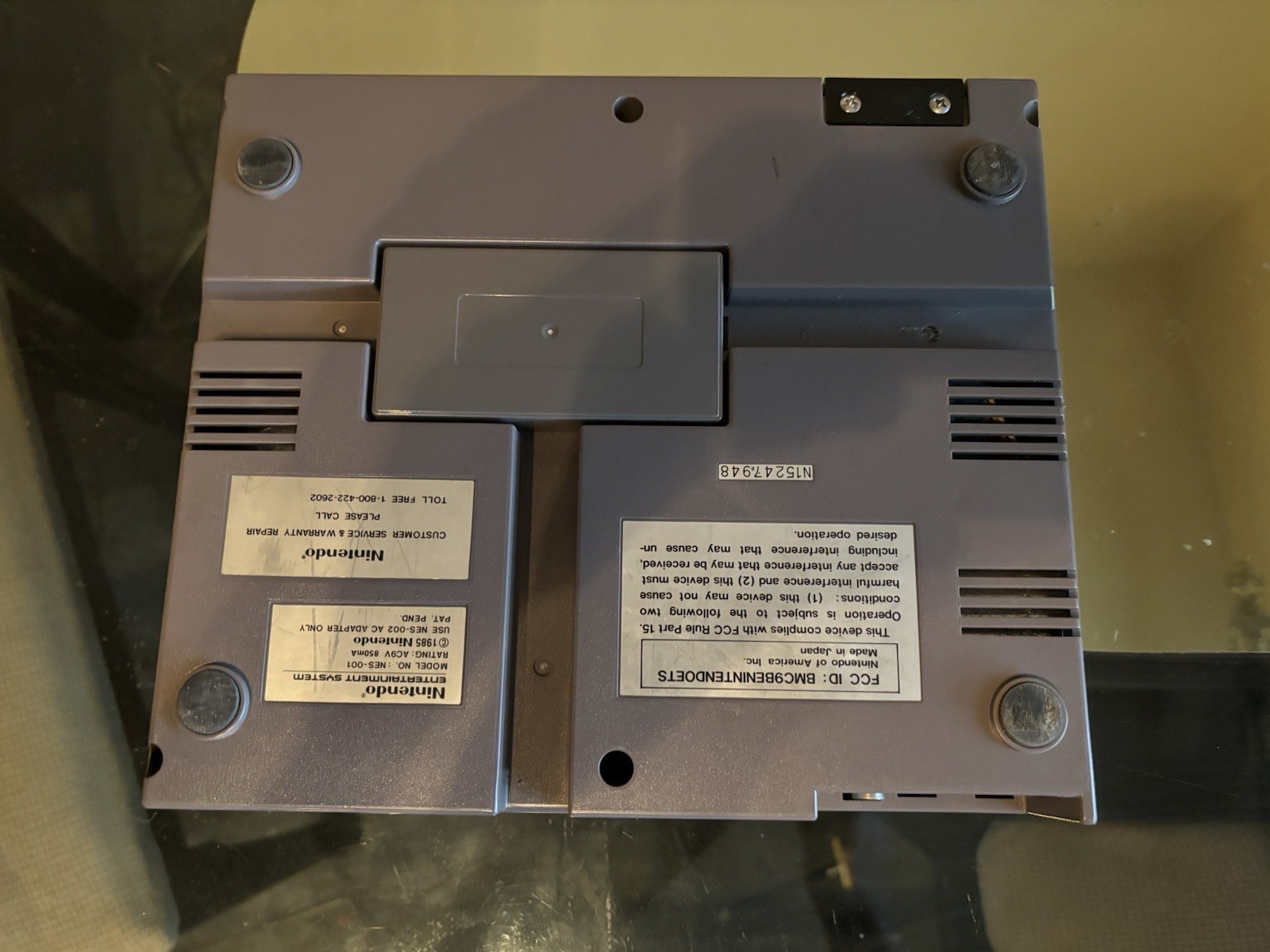 Original Nintendo Entertainment System 1985