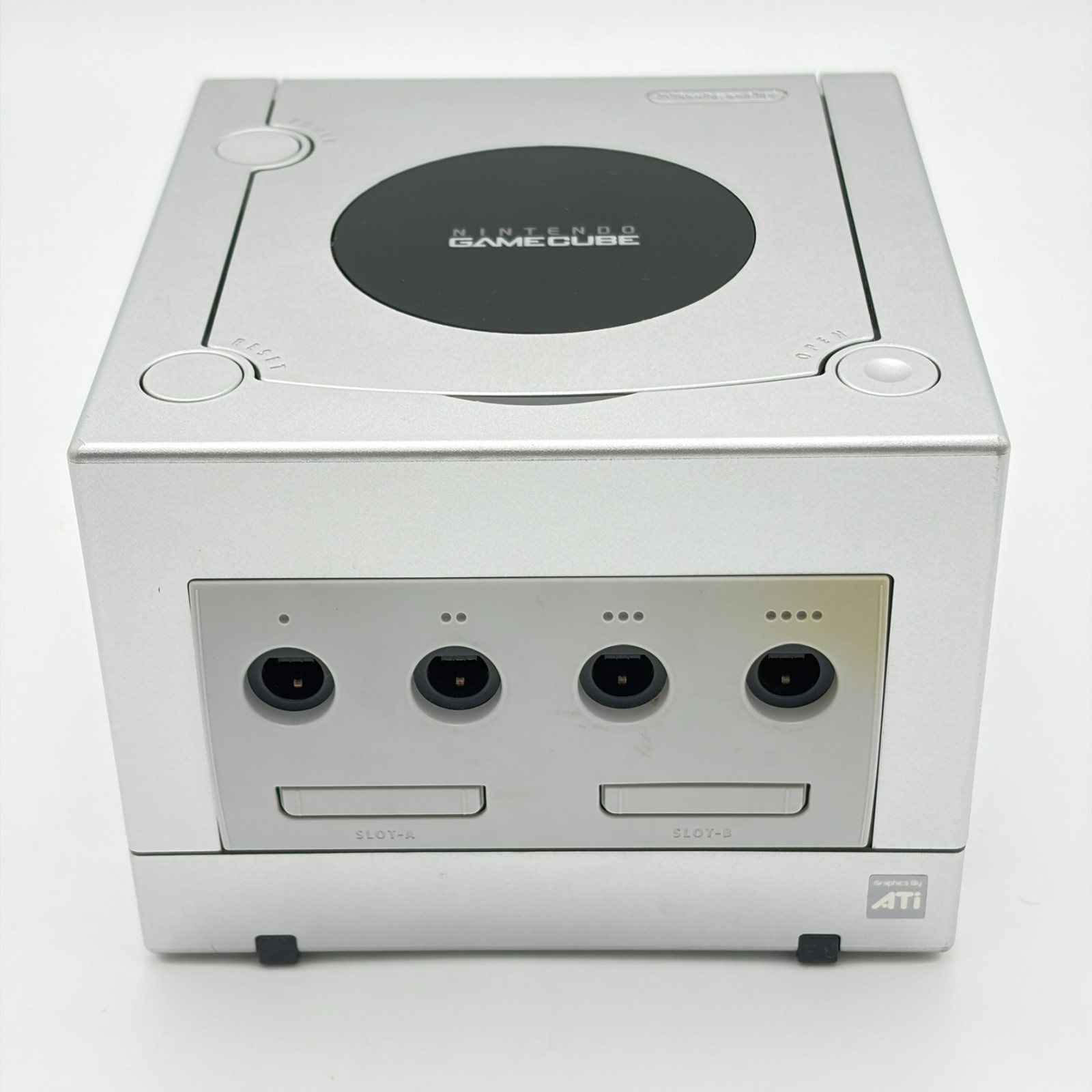Nintendo Gamecube Silver Platinum For Parts NTSC-J Set of 2 JUNK NOT Read Disk