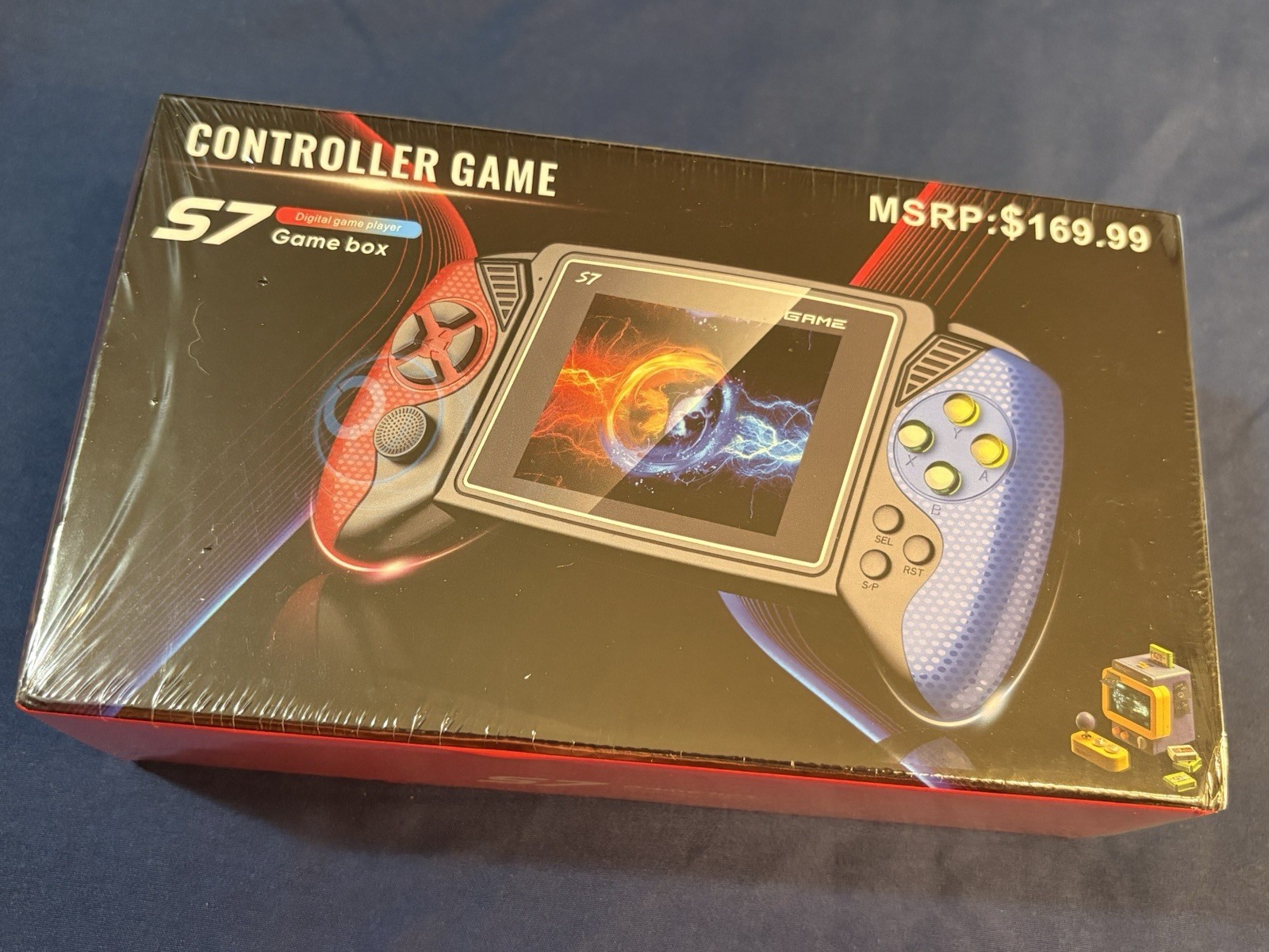 S7 Game Box Handheld System Digital Game Player w/ Controller