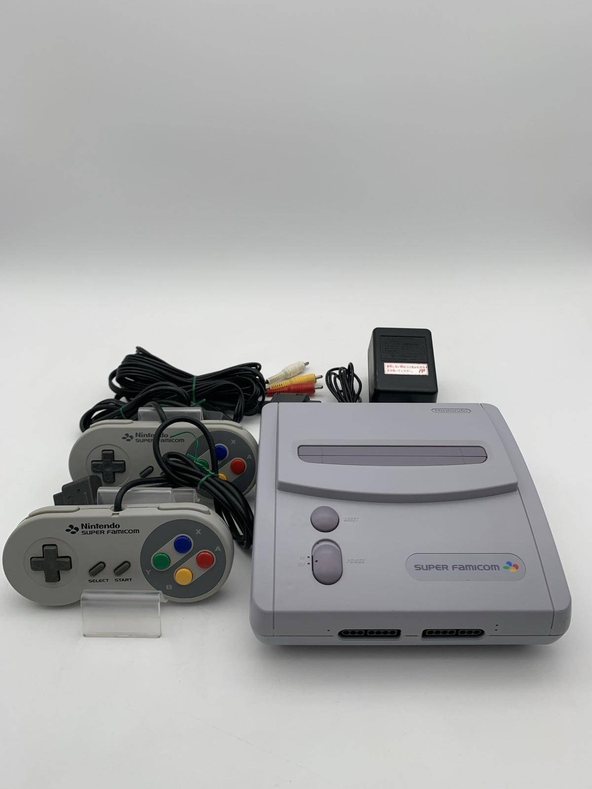 Nintendo Shvc-101 Super Famicom Jr Retro Game Console NTSC-J Tested 0612-202