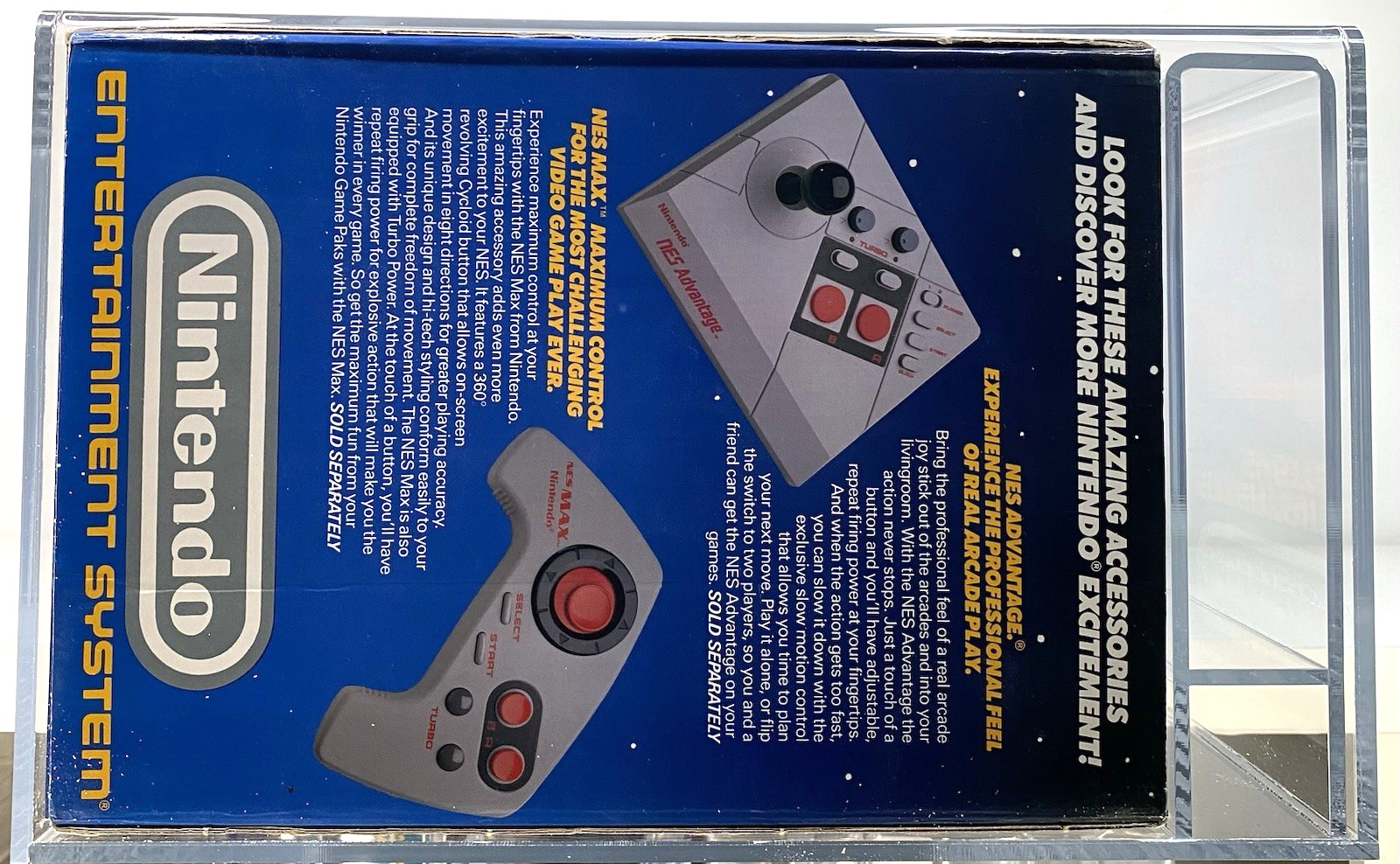 Nintendo NES Power Set Red Zapper Console System New Qualified VGA Grade 80+ Q