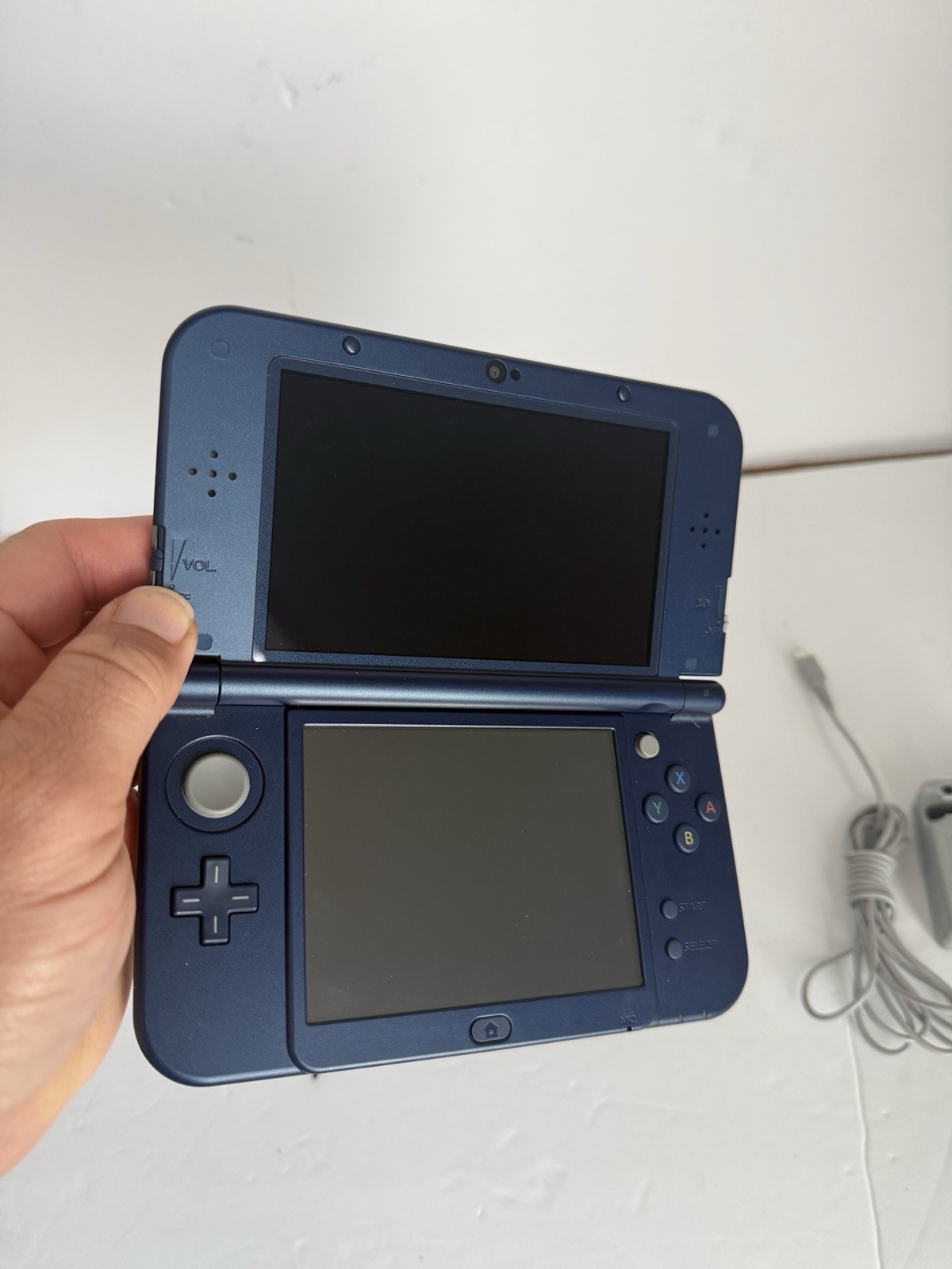 New Nintendo 3ds xl galaxy Great Cond With Charger And Mario Kart Tested Works!