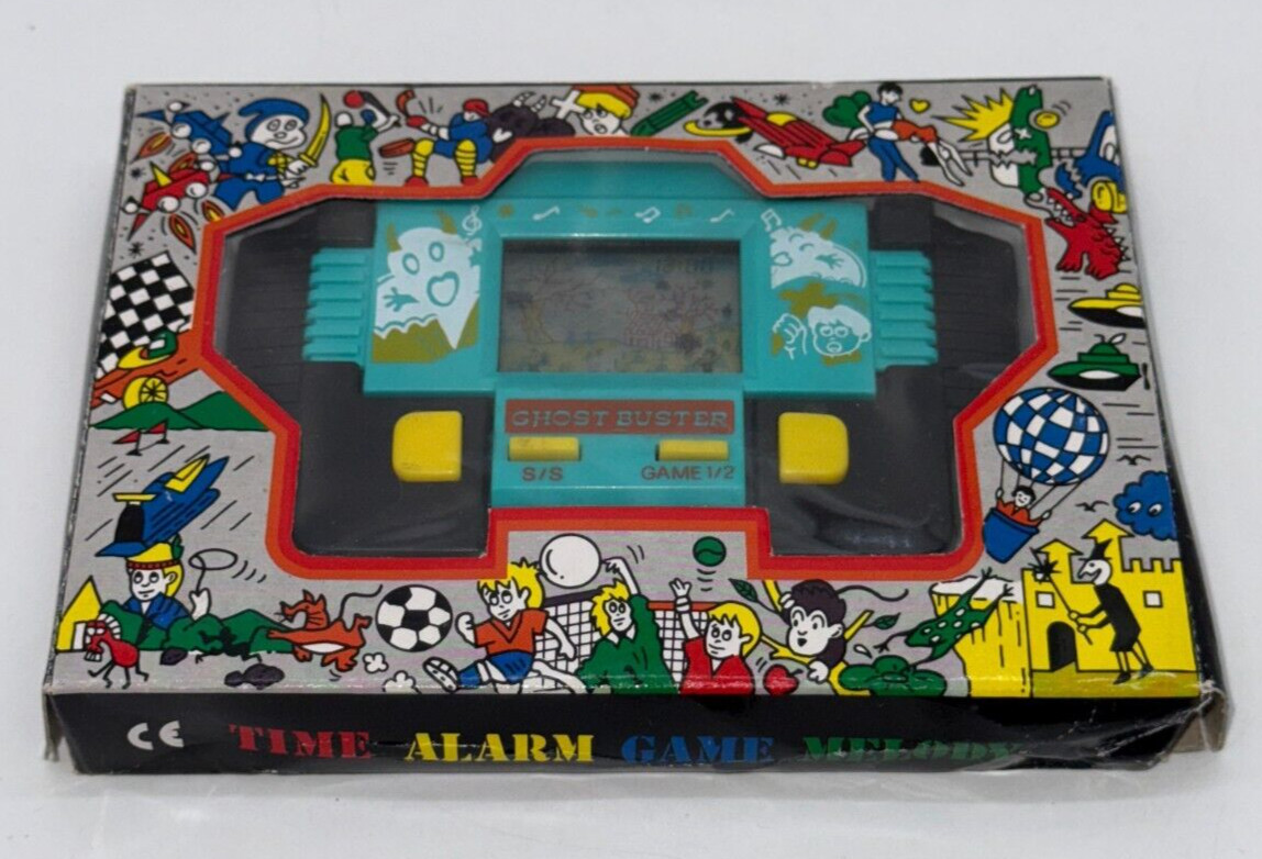 GHOST BUSTER – LCD Game & Watch Portable Console – 1990’s – DEADSTOCK – BOXED