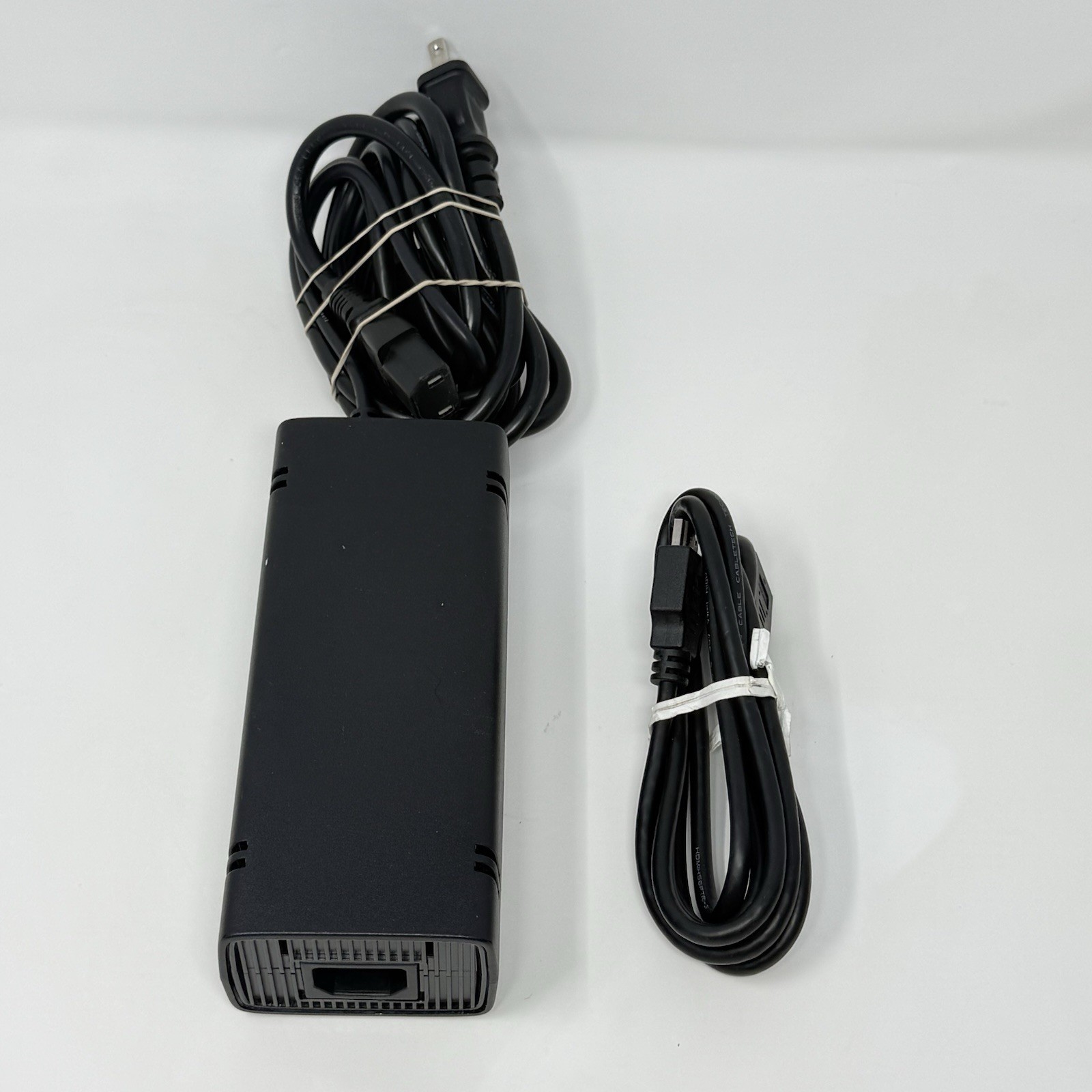 Microsoft Xbox 360 S 250GB Matte Black Console Controller Cords Tested