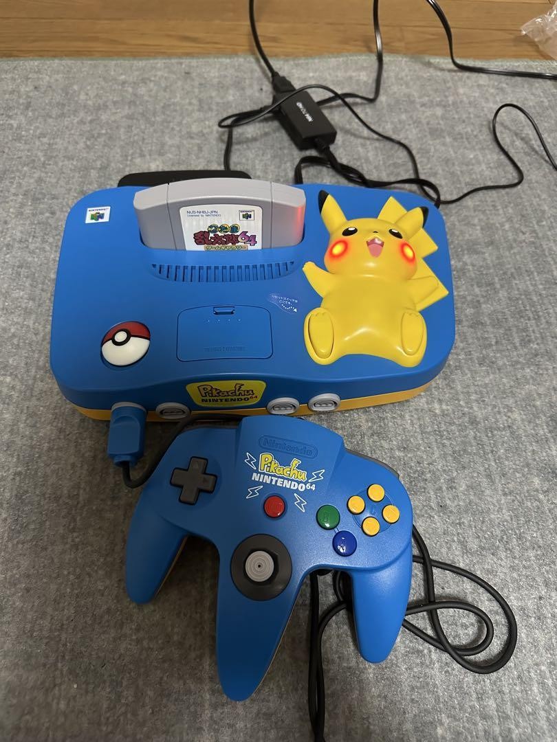 Nintendo 64 Pikachu Edition Console AC100V