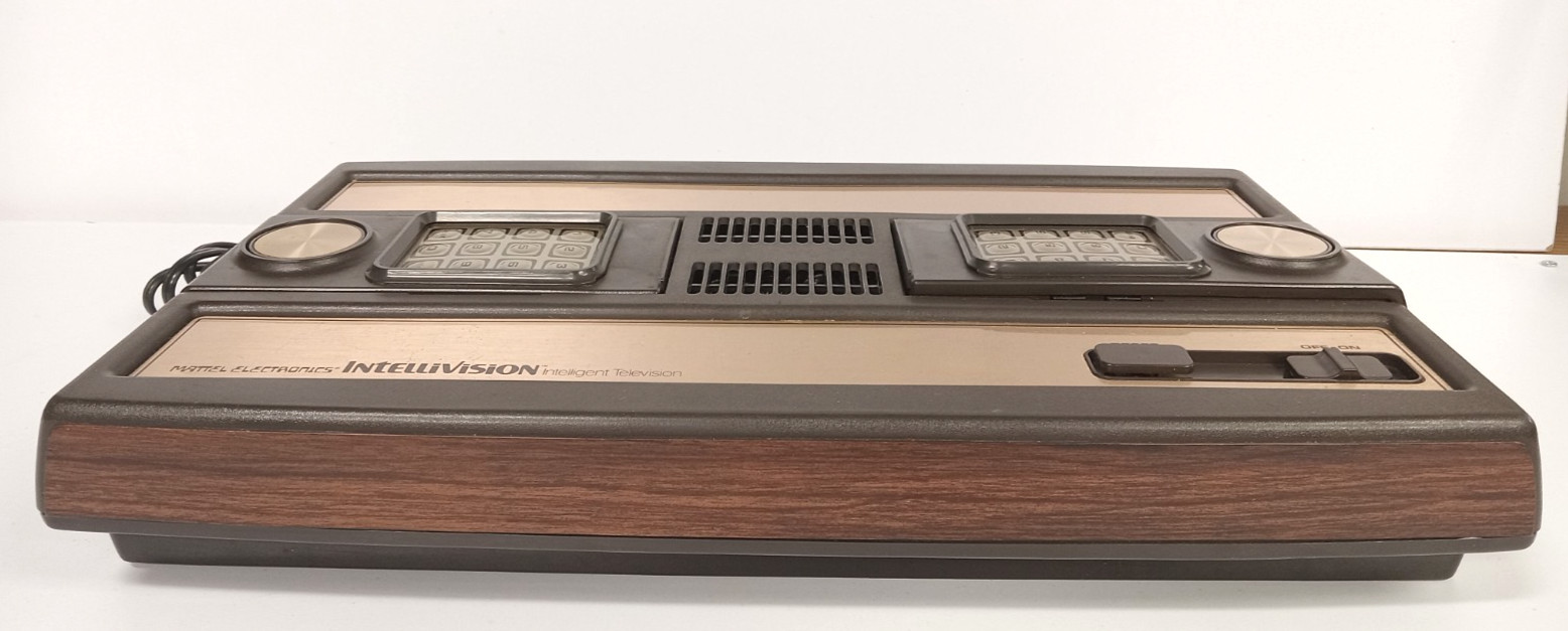 Mattel Intellivision Home Console Bundle w/ 15 Games + Voice Module – Tested, FF