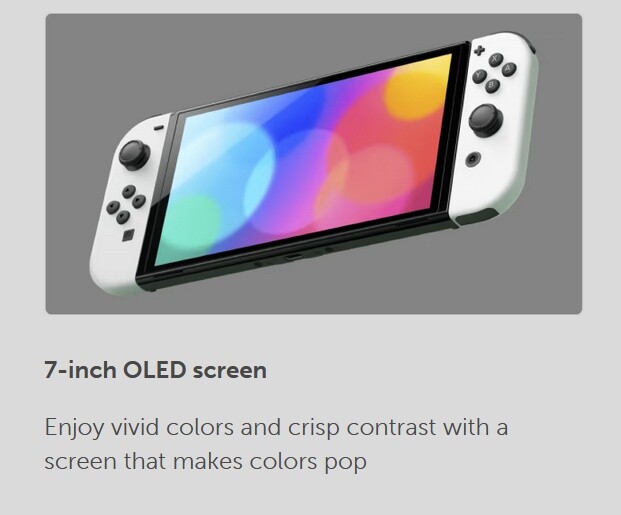 Nintendo Switch OLED Model w/ White Joycons 64gb HEG-001