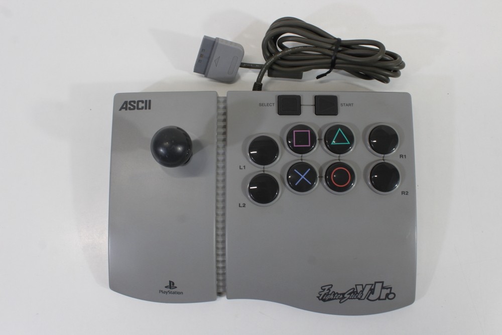 ASCII Fighter Stick V Jr. Arcade Joystick Controller ASC-0504J PlayStation 531
