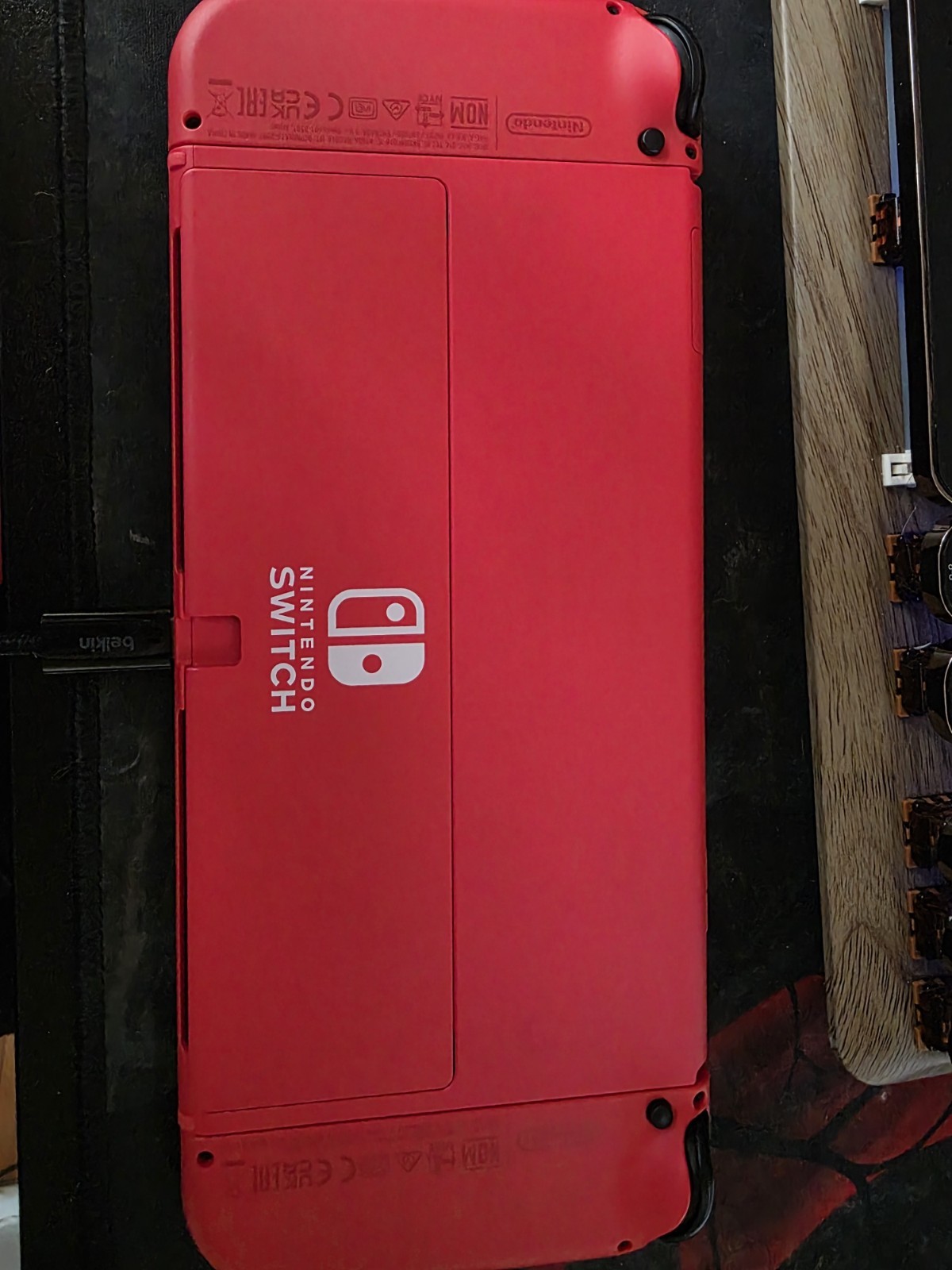 Nintendo Switch (OLED Model) Mario Red Edition | Dock + Case | Region Free