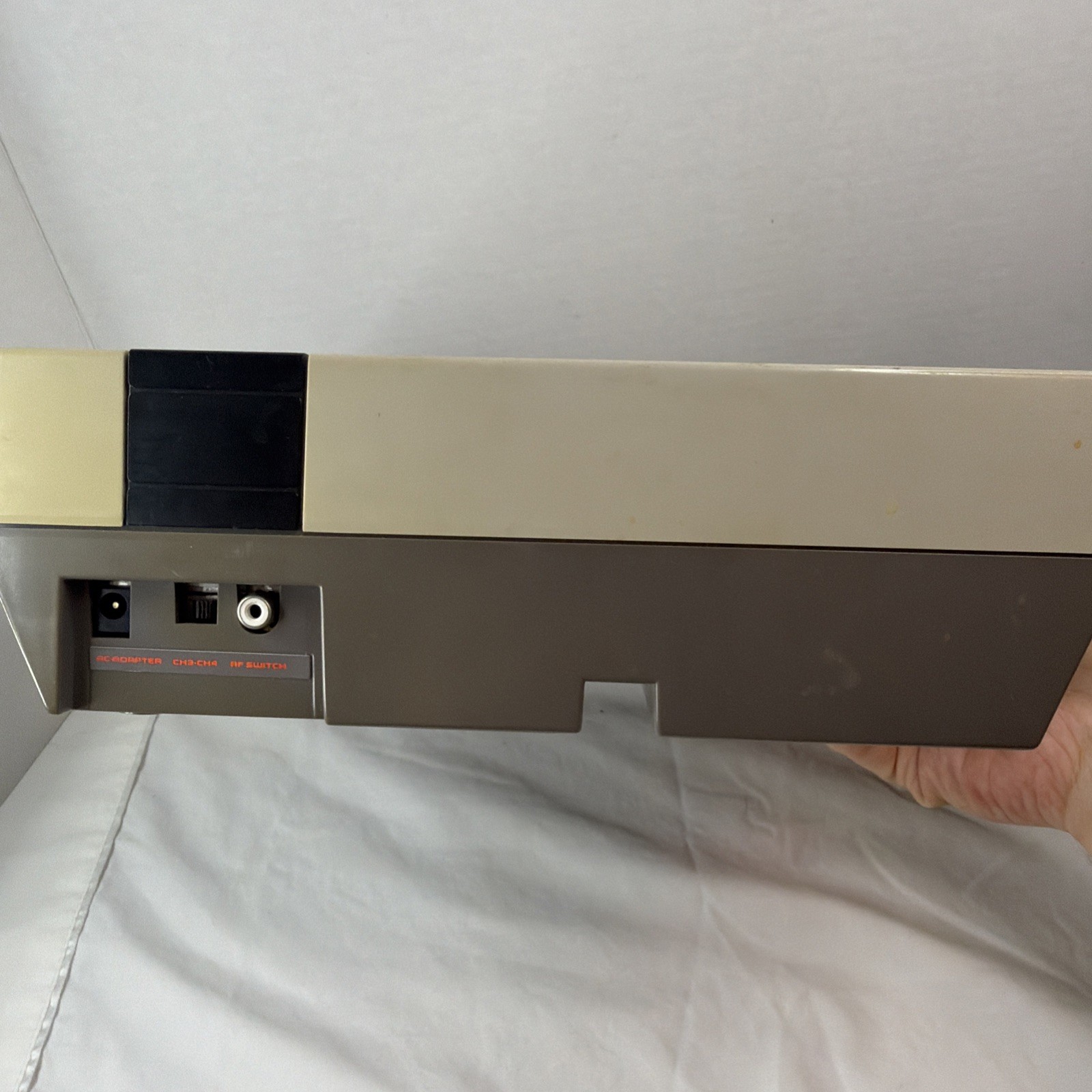 Nintendo NES Console Bundle NES-001 OEM Power RF Switch NES MAX Untested