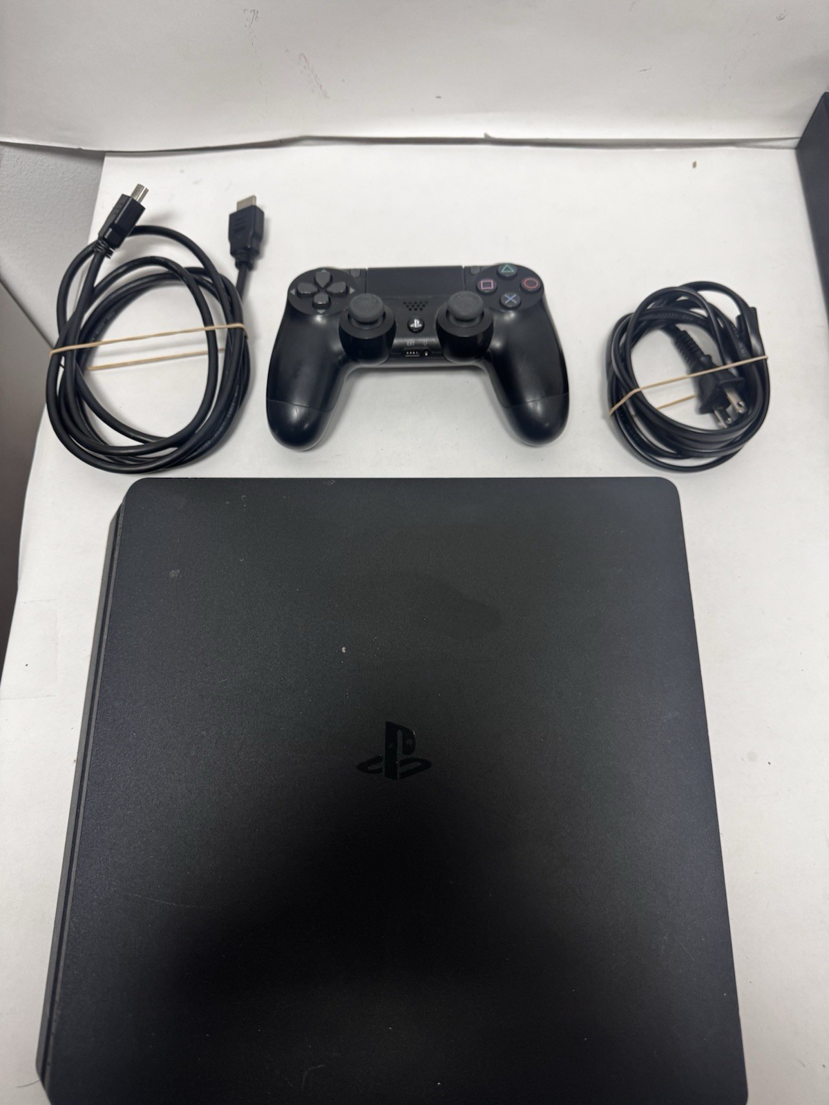 Sony PlayStation 4 PS4 Slim 1TB Black System CUH-2215B with Controller – Tested