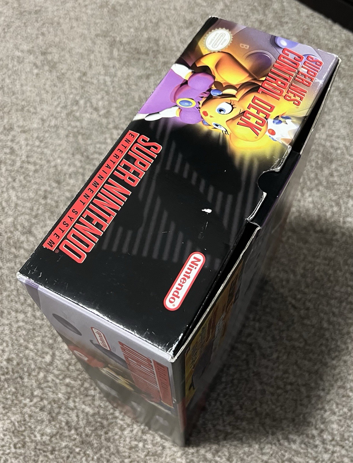 Super Nintendo Jr System Console CIB Bonus Controller Offer Variant Target SNES