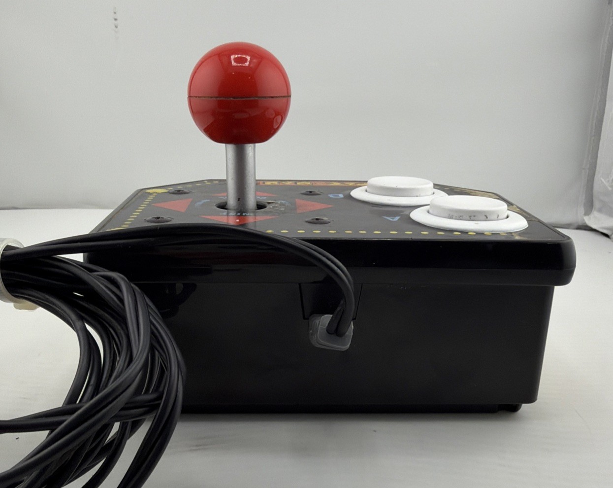 Namco Pac-Man Jakks Pacific Plug & Play TV Game Joystick RCA Tested.