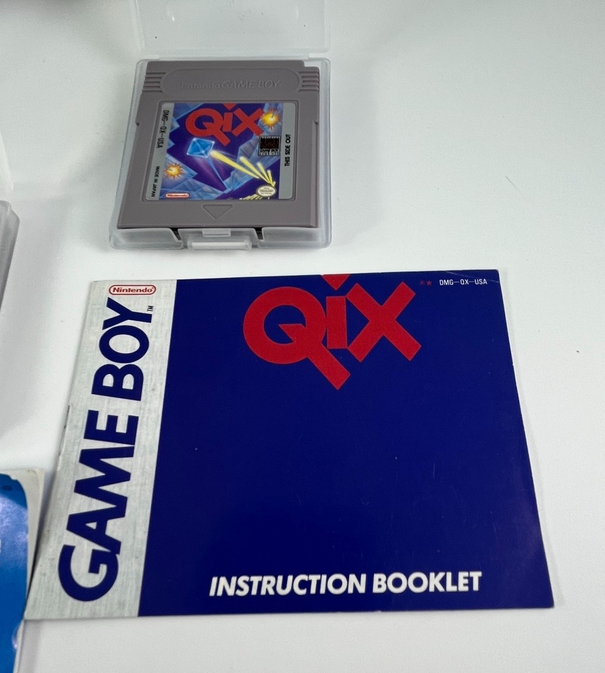 Nintendo Game Boy Handheld System Gray DMG-01 Bundle W 3 Games & Manuals