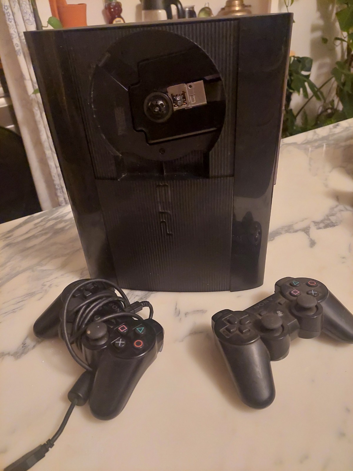 Sony PlayStation PS3 CECH-4201B Console With 2 Controllers SEE DESC