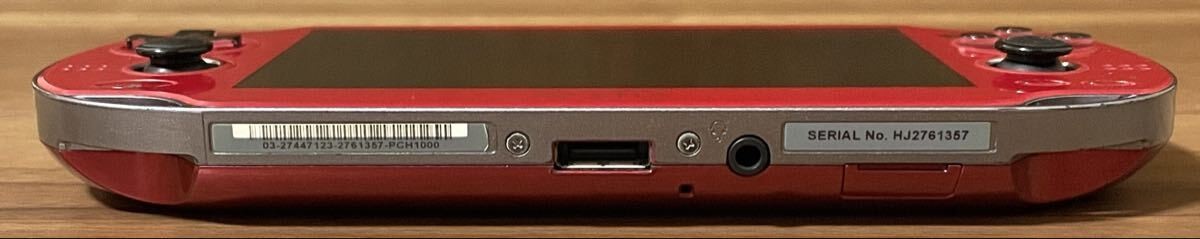 Functionality Confirmed PlayStation Vita Wi Fi Model Cosmic Red PCH 1000 ZA03