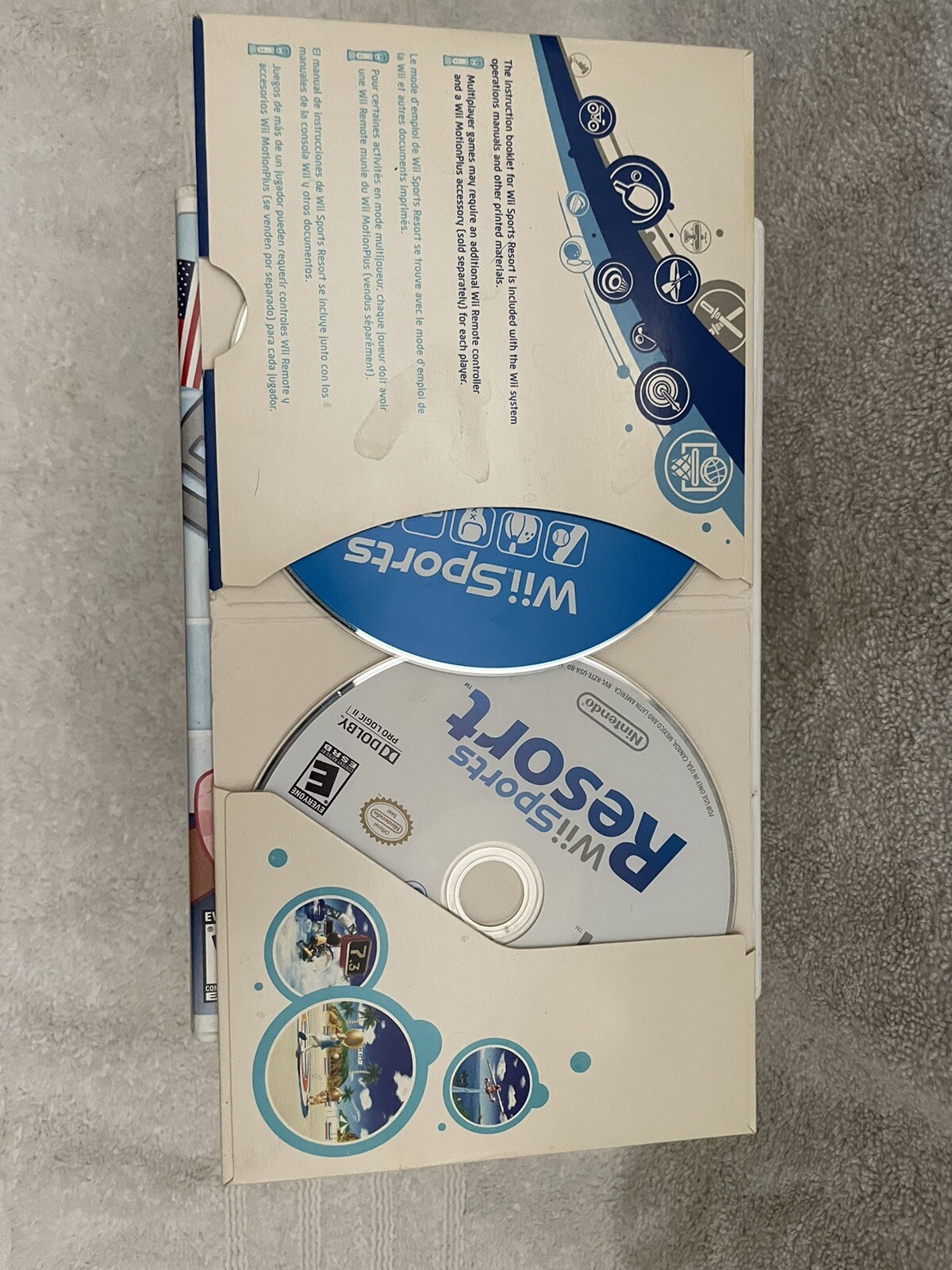 Nintendo Wii Console Bundle – 12 different games included !