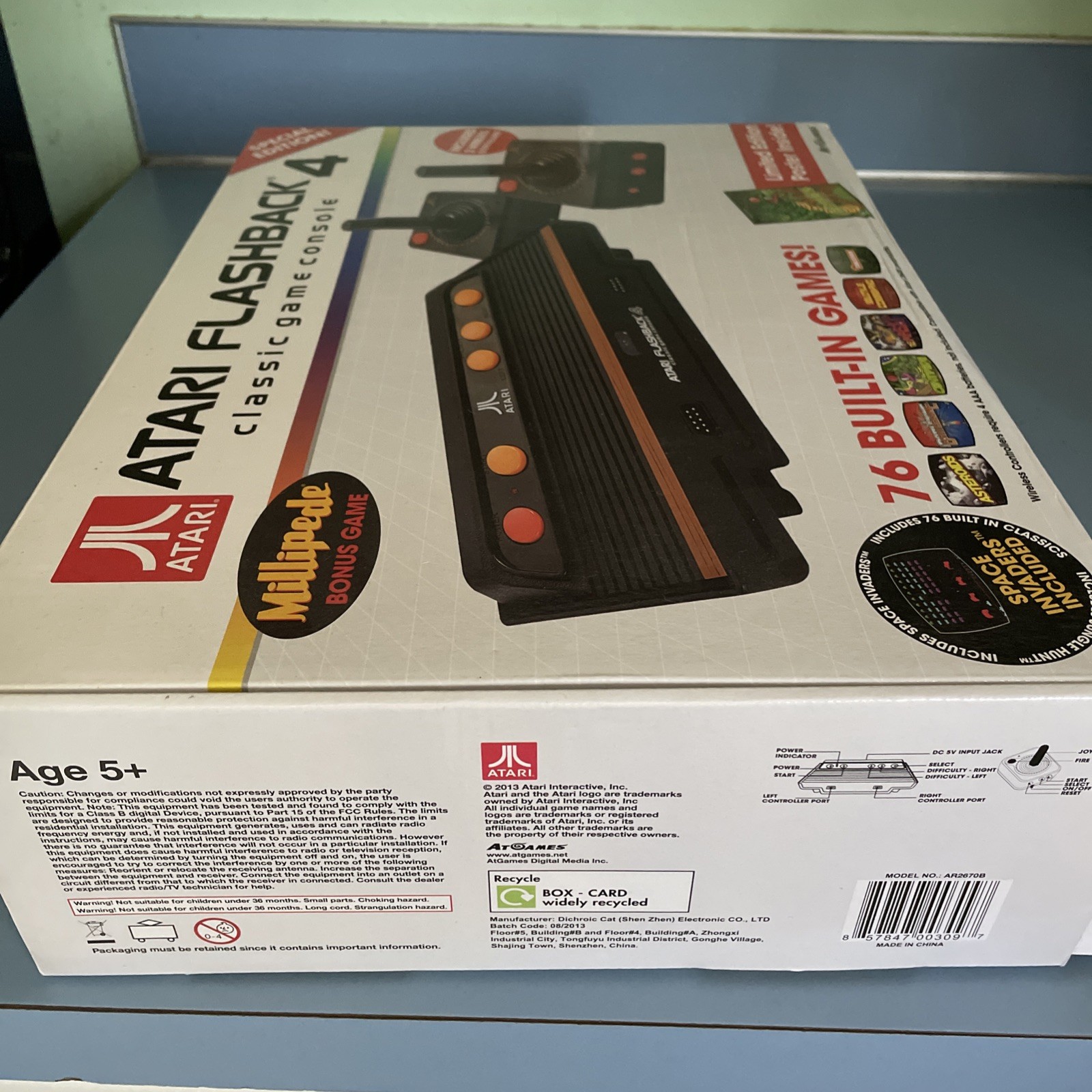 Atari Flashback 4 Classic Game Console Special Edition – 76 Built-In Games
