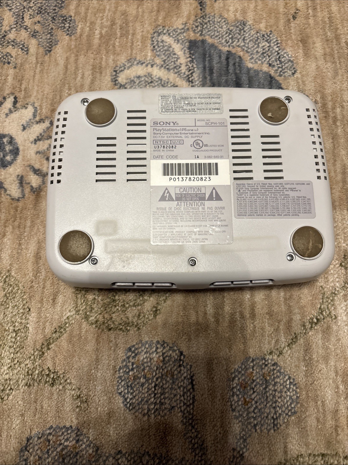 Sony PSone SCPH-101 Bundle 2 OEM Controllers Memory Cards Parts Repair