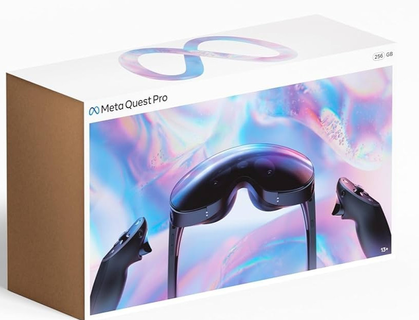Meta Quest Pro VR Headset 256GB Original Box + Cover Brand New