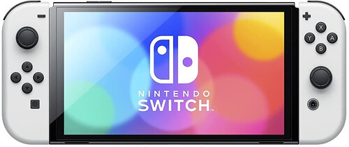 Nintendo Switch (OLED model) with White Joy-Con [New ]