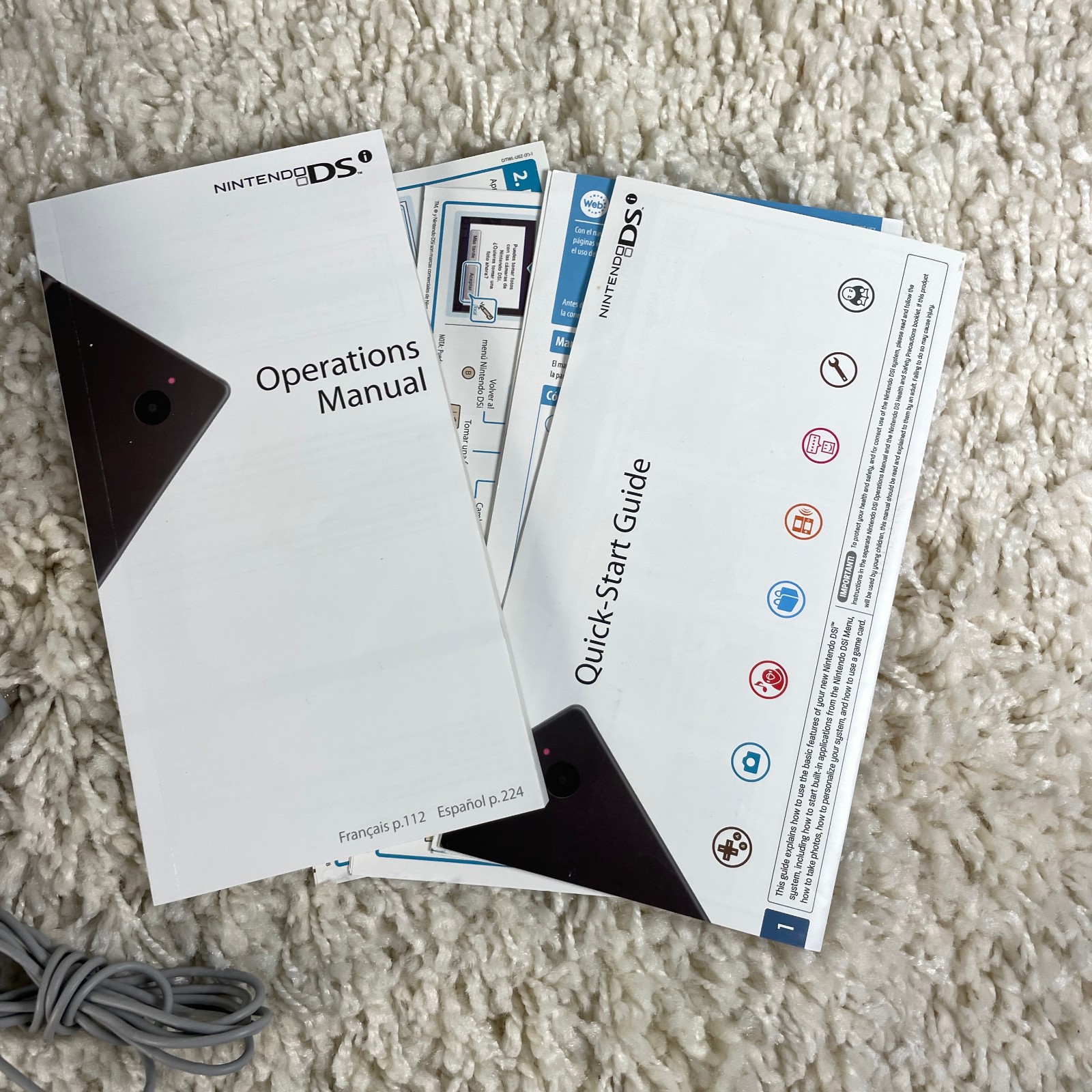 Nintendo DSi Pink Handheld Console System TWL-001 Complete in Box CIB Works