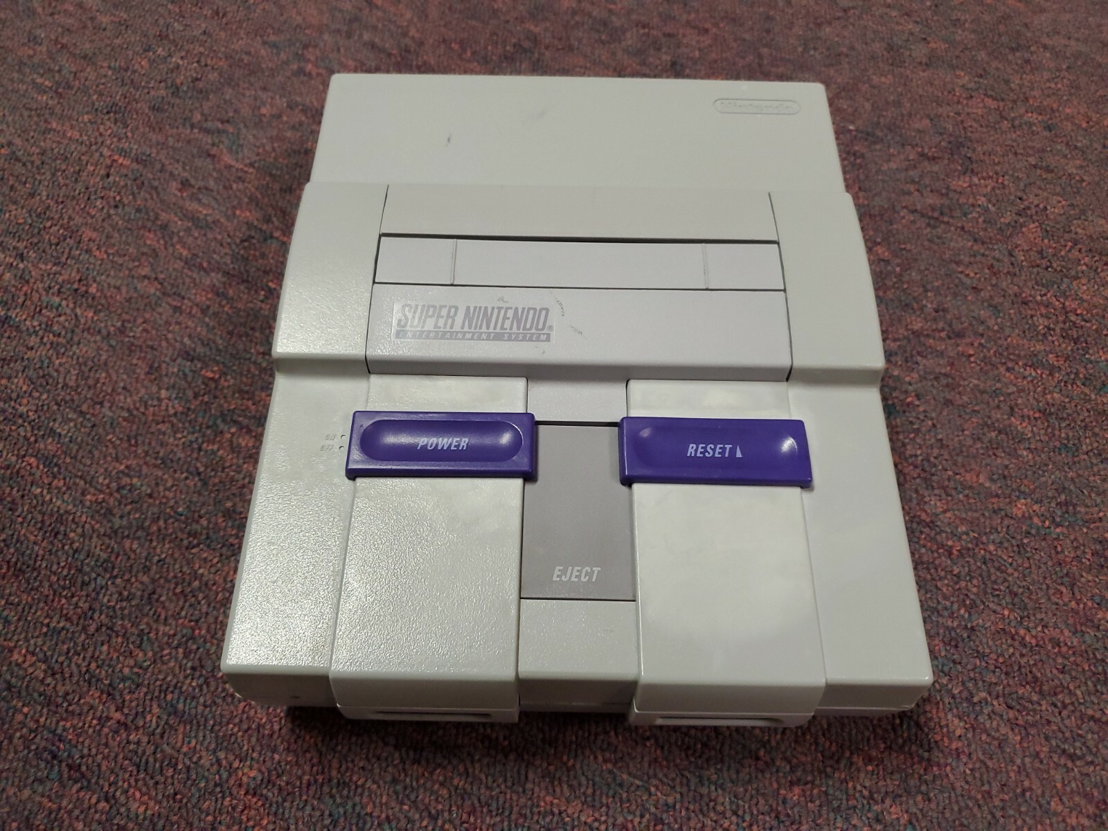 Super Nintendo Entertainment System Super Donkey Kong Console SNES (Works Well)