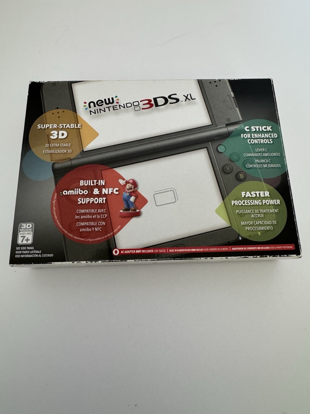 New Nintendo 3DS XL Black CIB Tested Working