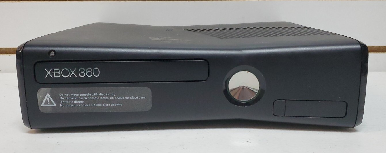 Microsoft Xbox 360 Slim 4GB Console w/Hookups, OEM Controller & 12 Games *READ*
