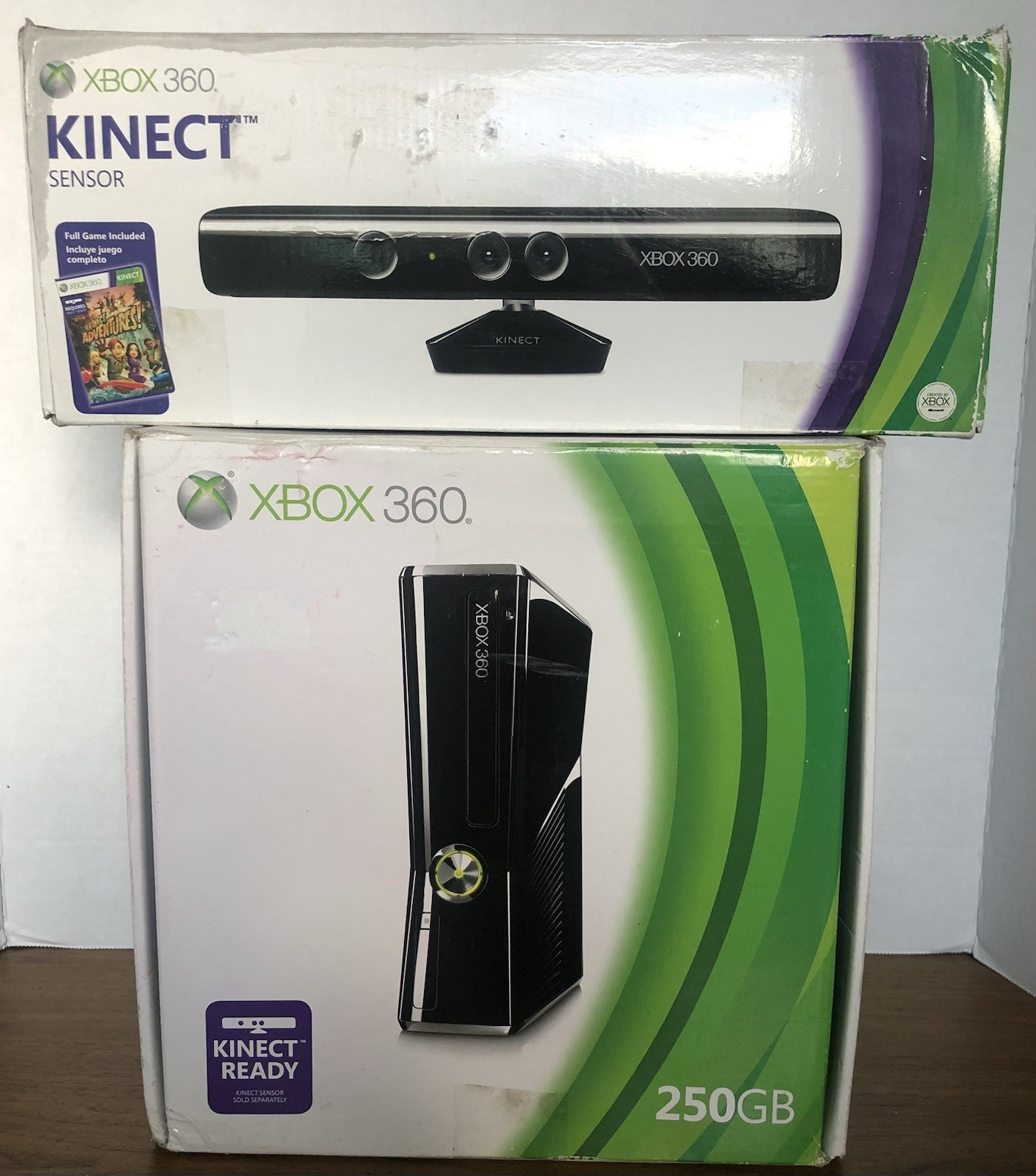 Xbox 360 250GB Console with a Kinect Sensor
