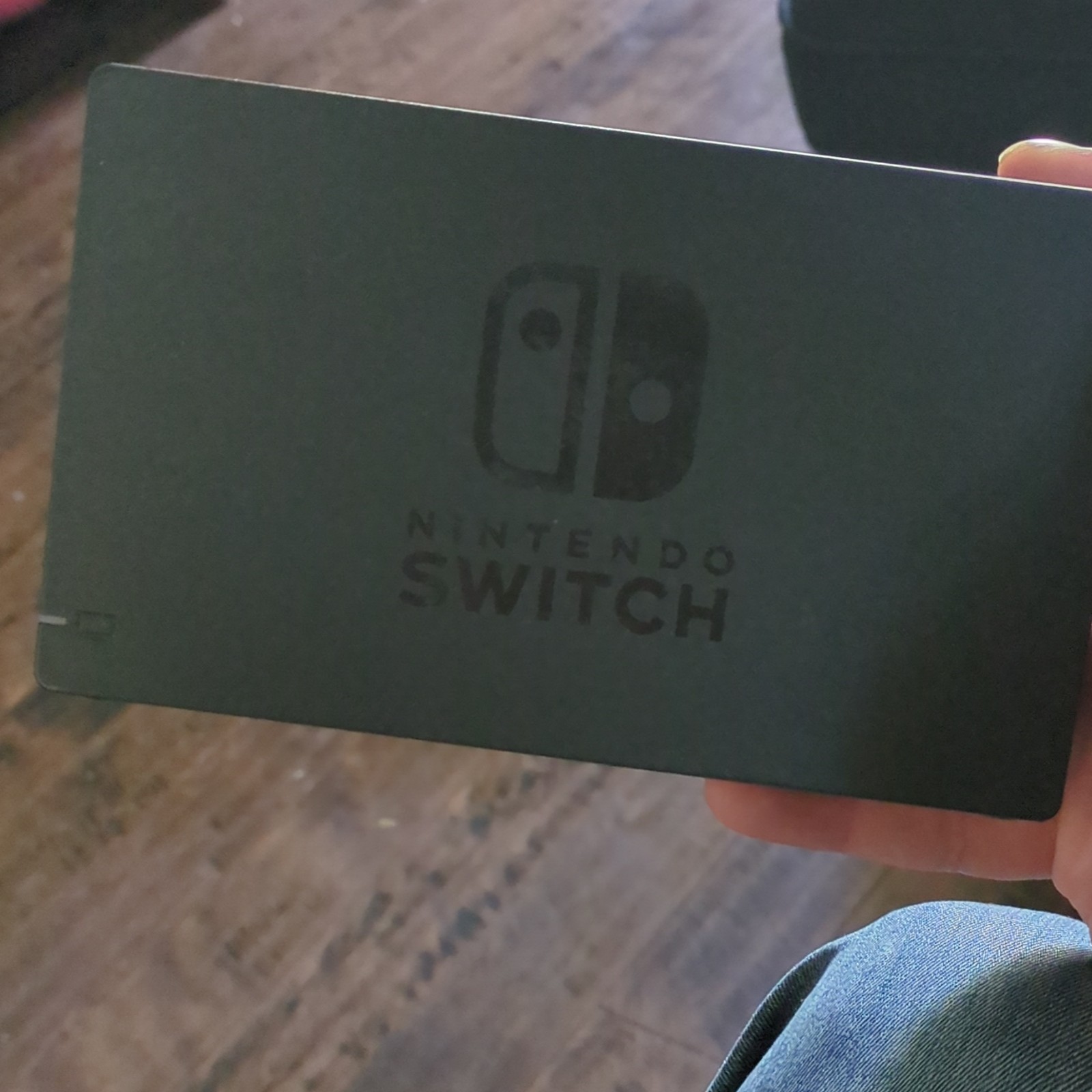 Nintendo Switch Console Handheld System w/ Neon Red Joy-Con.
