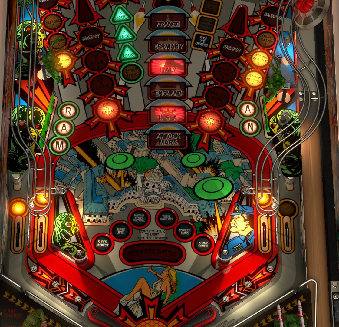 Pinbal Arcade Console System