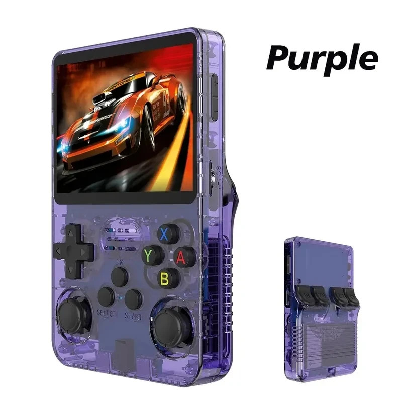 ARKOS R36S Retro Handheld Game Console 3.5-Inch IPS Linux System 64GB 128GB