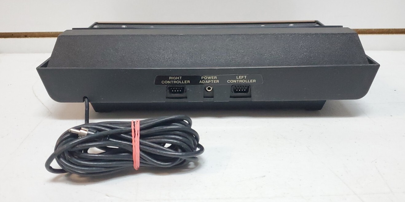 Atari 2600 Console w/Hookups, OEM Controllers & 7 Games – Lot #3 *Read*