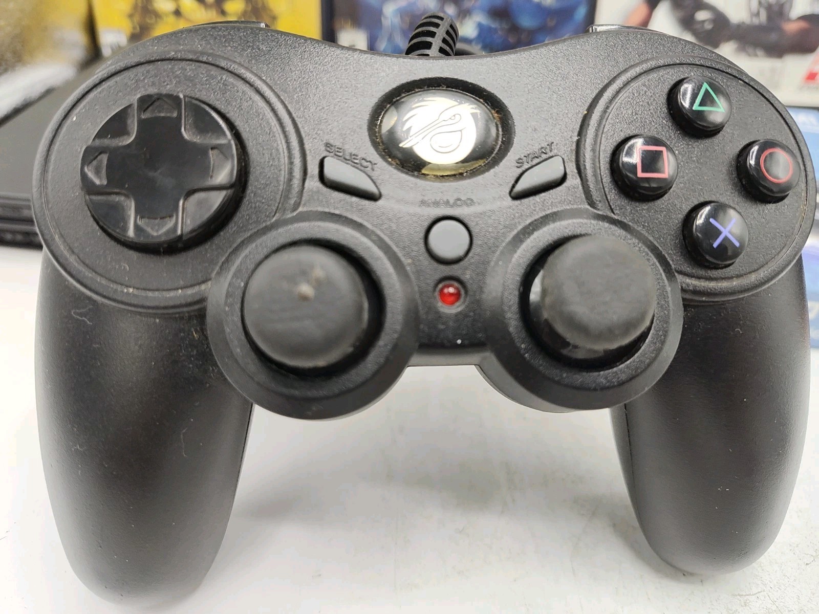 Sony PlayStation 2 Black PS2 Console Bundle + 10 Games + 2 Controllers + HDMI!