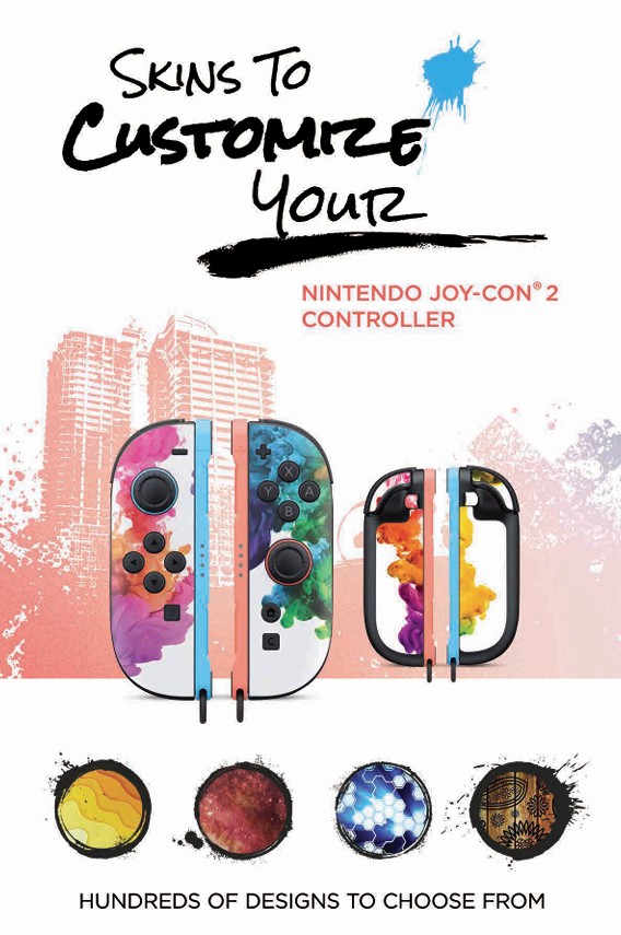 Nintendo Switch 2 Console + Star Fox Game + Extra Joy-Cons – Red / Blue
