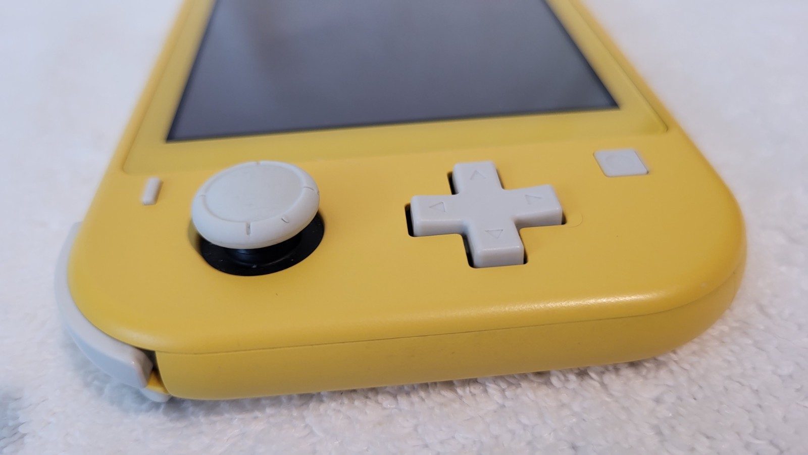 Nintendo Switch Lite Yellow Console System w/ Matching Box, OEM HDMI, & Manual