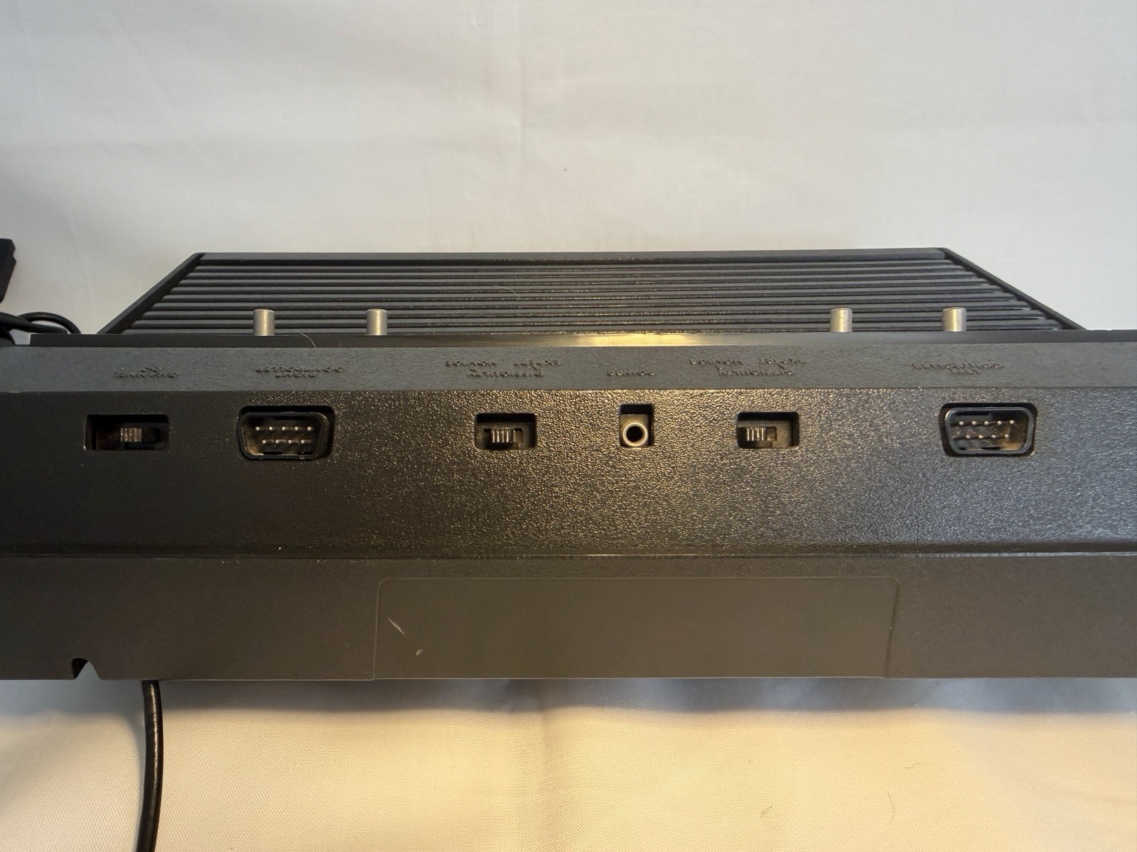 Atari 2600 Console Bundle w/ Controllers & 6 Games Tested Working