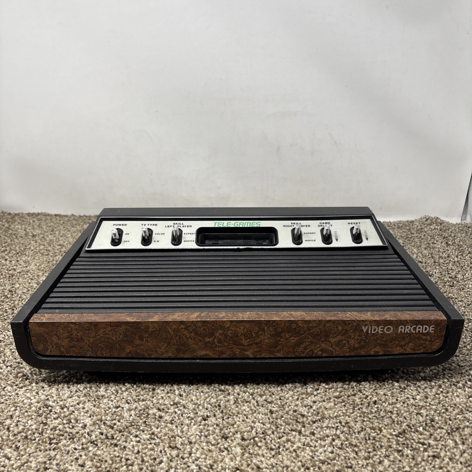 Sears Tele-Games Atari 2600 Heavy Sixer Console With Box TESTED