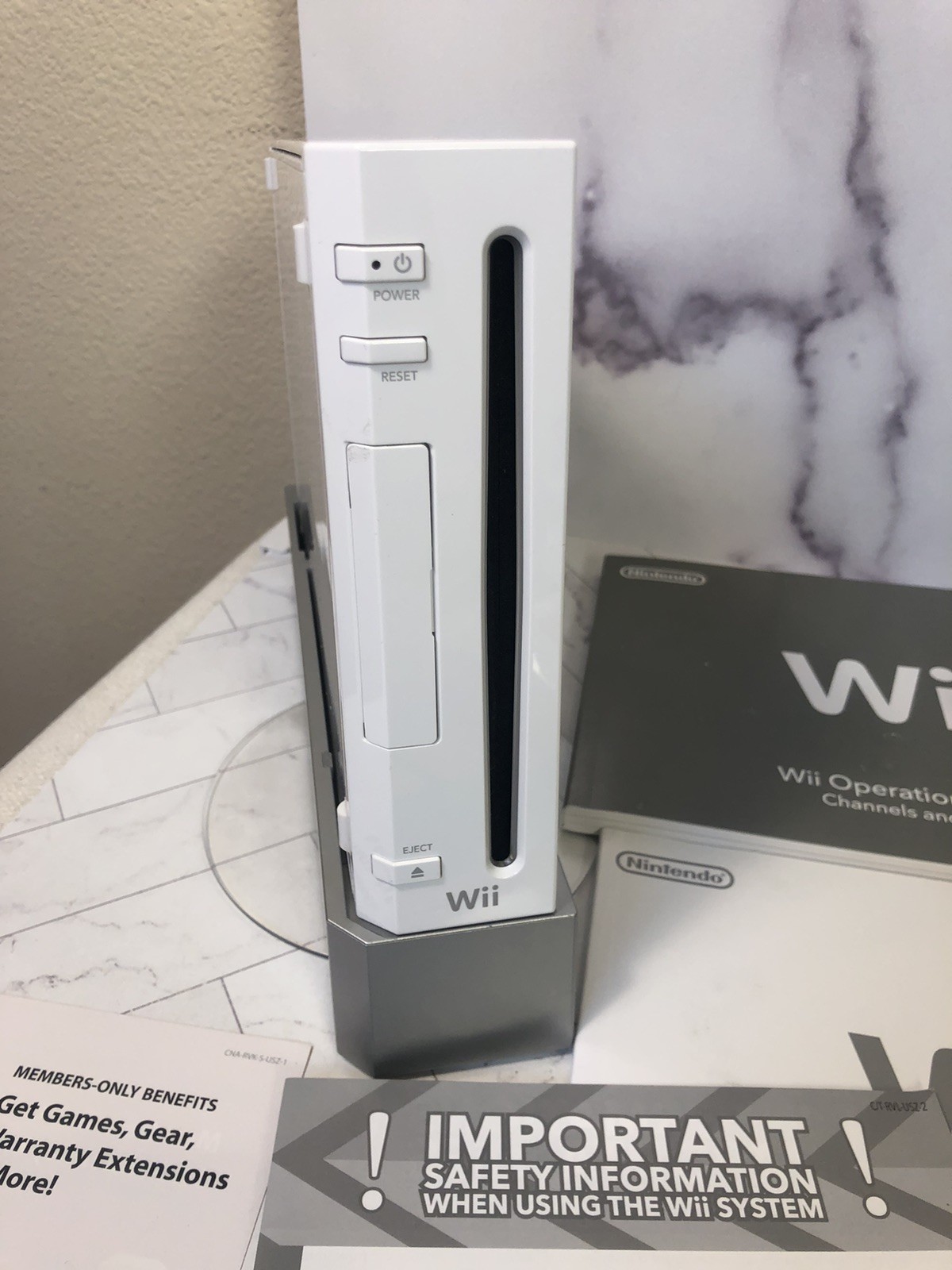 Nintendo Wii Console Bundle w/ 4 Controllers + 4 Motion Plus + 4 Nunchucks OEM!