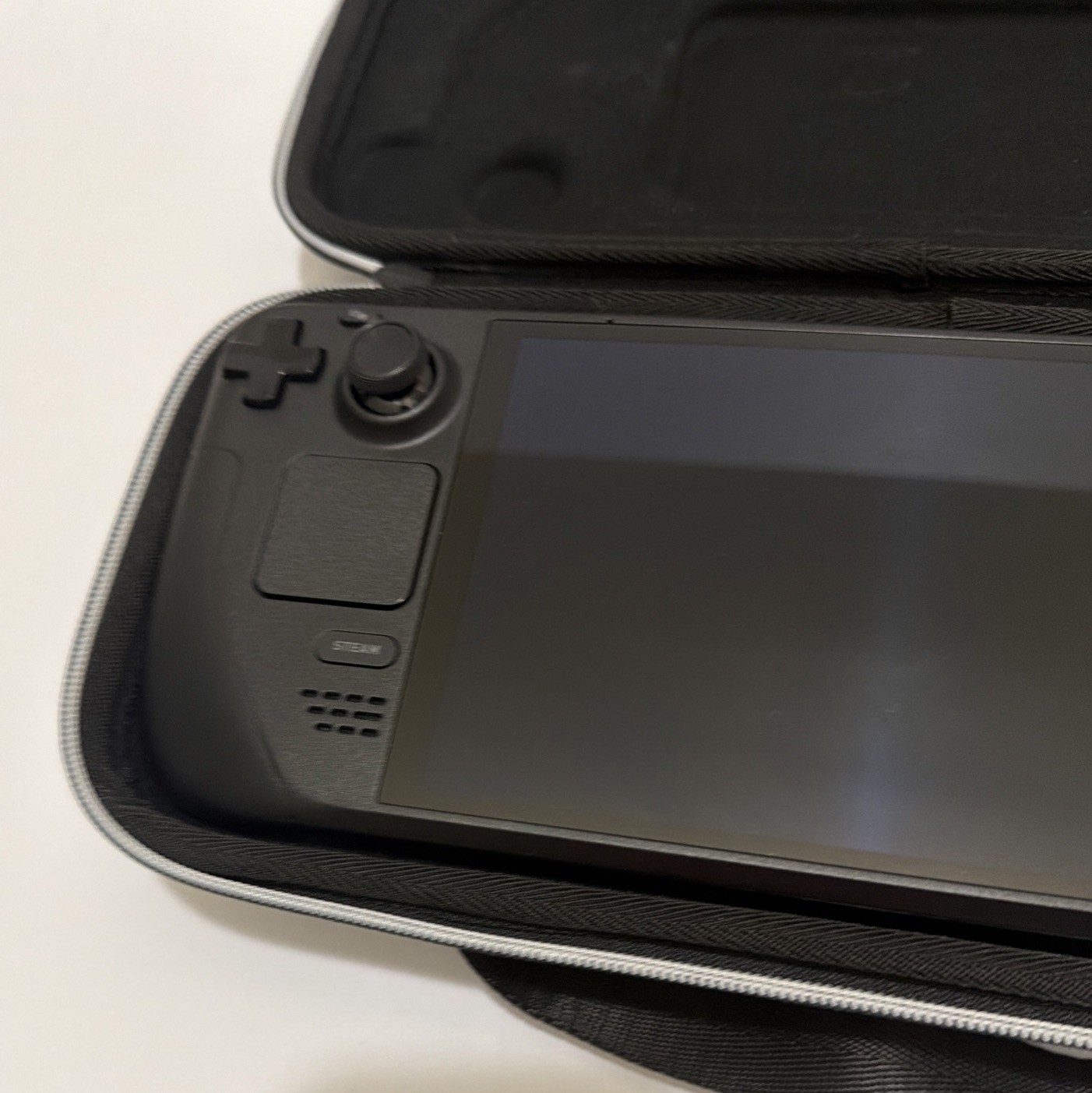 Valve Steam Deck OLED Black Handheld Game Unit 512GB with Original Case – Tested