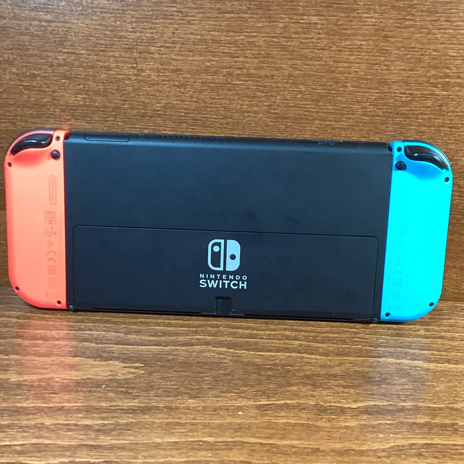 Nintendo Switch OLED Model HEG-001 Handheld Console – 64GB – Red & Blue