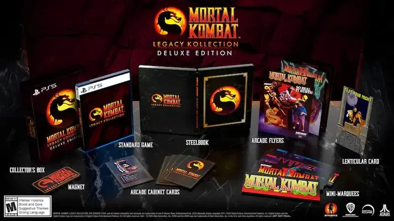 Mortal Kombat: Legacy Kollection [Deluxe Edition] PS5 Brand New Special (2025)