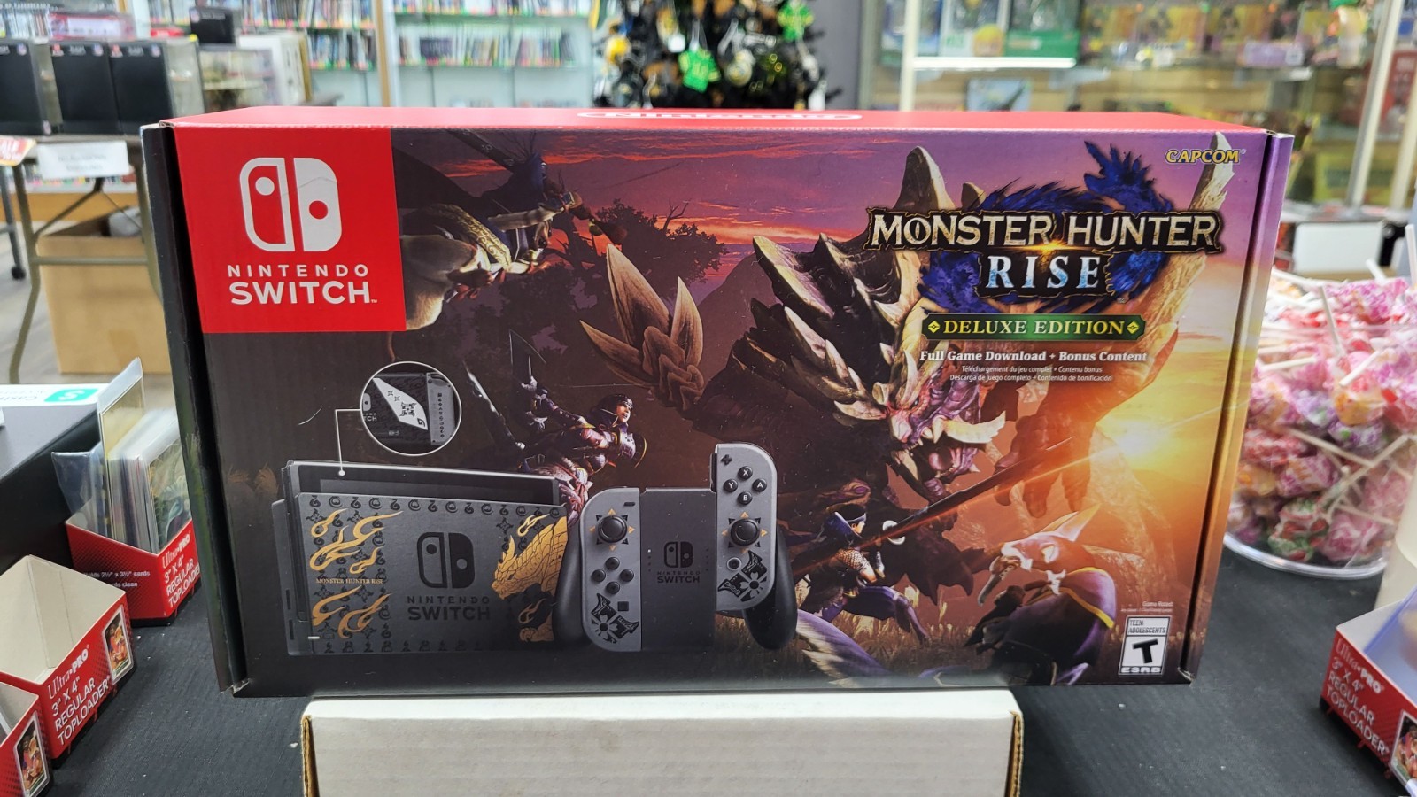 MONSTER HUNTER RISE DELUXE EDITION NINTENDO SWITCH VIDEO GAME CONSOLE BRAND NEW