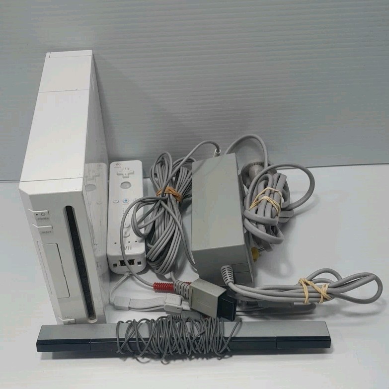 Nintendo Wii Console – 1 Controller – Tested – PAL – All Cords