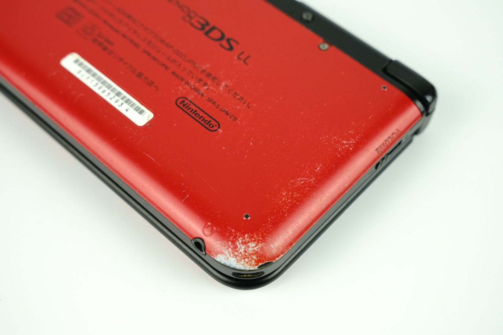 Nintendo 3DS LL Luffy Red Console | One Piece Unlimited World R | Charger+Stylus