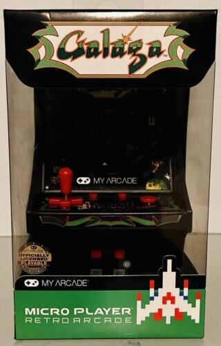 My Arcade Official Galaga Mini Arcade Portable Micro Player Handheld Galaga NIB